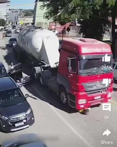 Watch before opening your car door