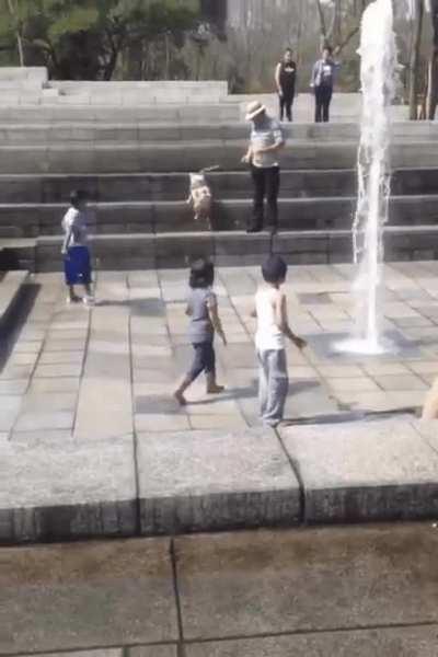 I've seen a lot of children fall over. This one made me laugh the hardest.