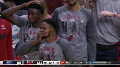 [Highlight] Caleb Martin Dunks Basketball in Impressive Manner. Luke Kennard was also there.