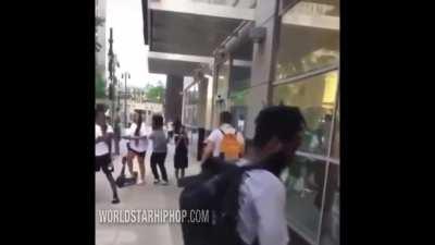 Dude Says He Has AIDS After Getting in a Bloody Fight