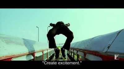 Skating as if there's no tomorrow