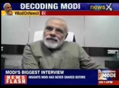 This clip of Modi explains why every major decision turns into a blunder for the country