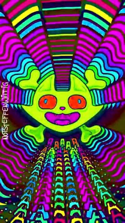 POV: My cat got into the secret catnip stash while I wasn't home