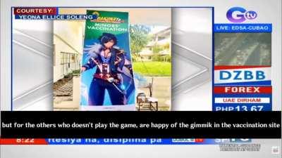 Kaeya featured on the local news [Translated & Subtitled]