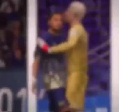 Wasn’t too happy with his defence [Not my clip]