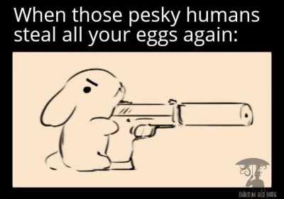 Pray because prey thou shalt become.