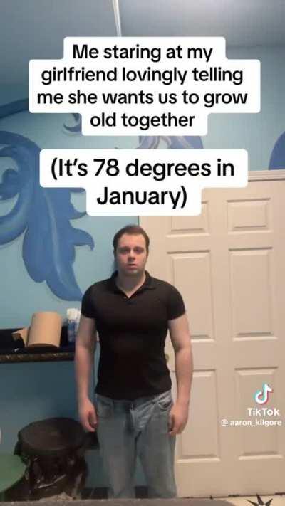 The warm fog is coming 