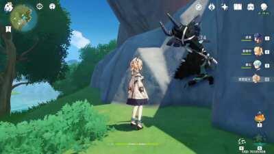 Hilichurl Sharman when cornered