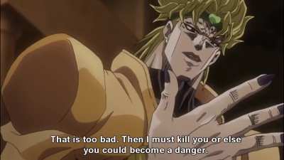 Kenshiro kills DIO