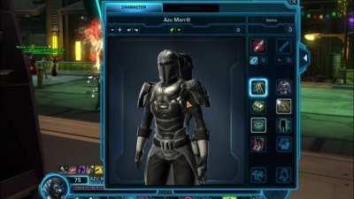 Wow they added Helmet for Twi'leks! I wonder how it looks with my chest piece... Oh...