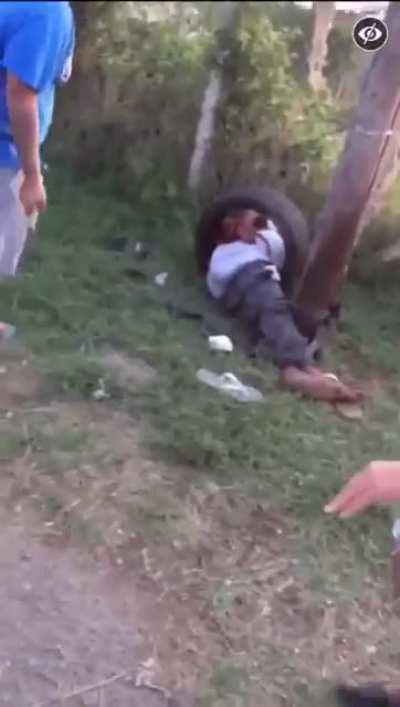 Looters caught in South Africa