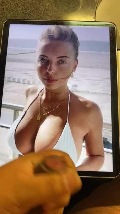 Big Tits Cum Tribute Porn GIF by fredricklamar00729