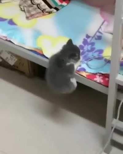 I am too smoll for this bed