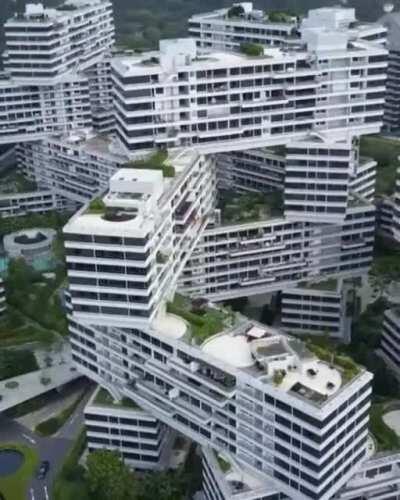An apartment complex in Singapore