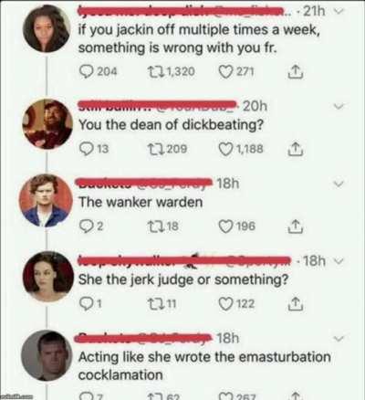 The council of jackin off