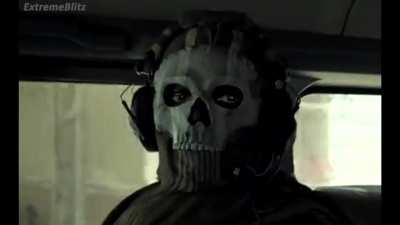 I know some of you might find this cringe but everytime I want to beat my meat I imagine ghost next to me giving me this look like : 