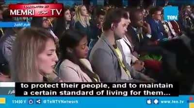 A voice of reason from the Egyptian President