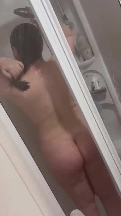 POV: Step bro walks in on me showering