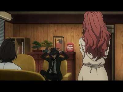 Think this is some raw meme material that would work amazingly combined with another clip before it.