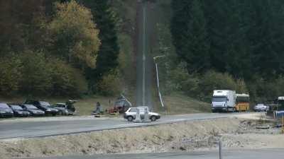 breaking test at 200km/h