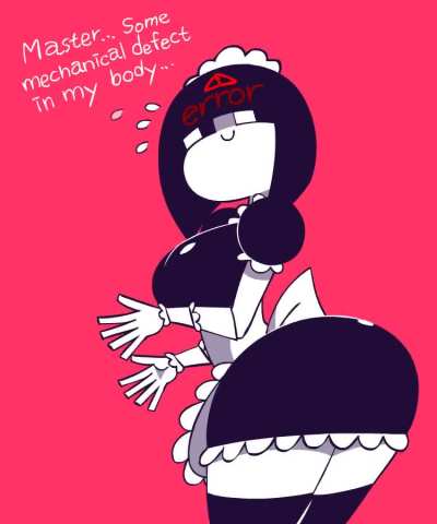 Mecha maid needs more maintenance