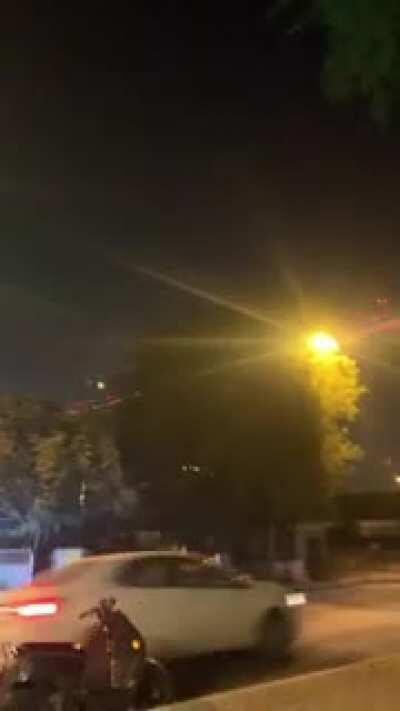 US Embassy Defense System over Baghdad.