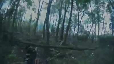 Ukrainian team of the 6th Ranger Regiment (SOF), took out an enemy group and captured one Russian soldier in the Kursk direction right near the state border of Ukraine. June 2025 [Published 07.06.2025]