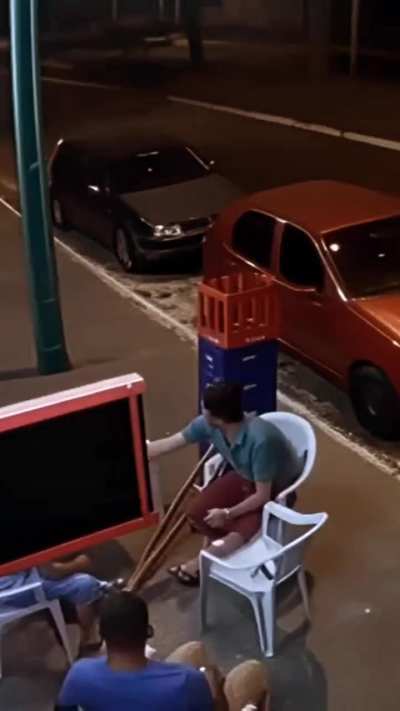 Enemy combatant returns to finish the mission