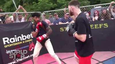 He Didn’t Even Break A Sweat Bro Dressed Up Like Kento Nanami.. TKO’d His Opponent With A Combo!