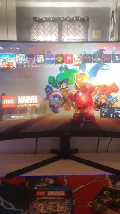 ?? Why is the batman song playing?😂