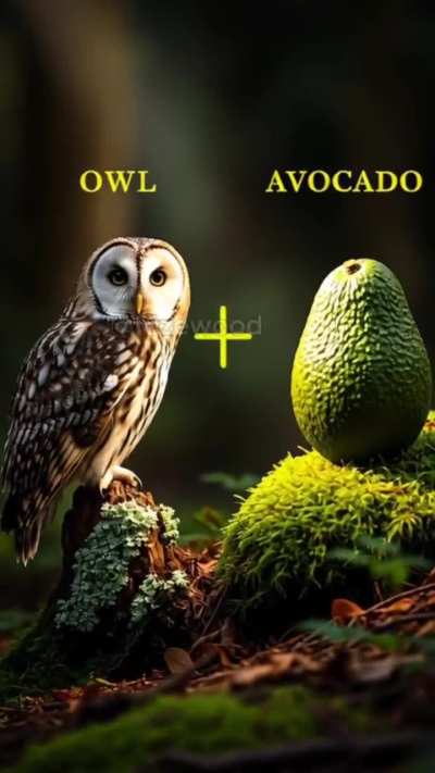 Fusions of animals and fruits