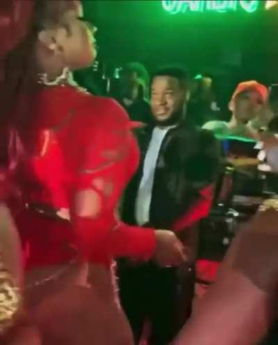 Meg @Cardi B party !