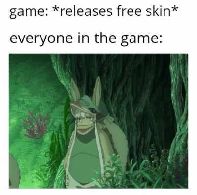 We need nanachi skin in cod