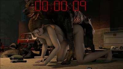 Jill Valentine fails to escape (Santalol) [Resident Evil]