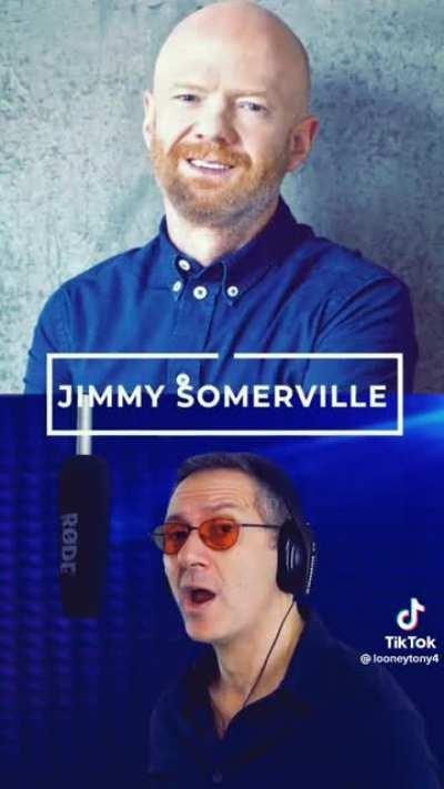 Guy sings The Weeknd's song in the styles of 80s icons