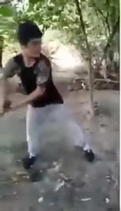 WCGW throwing a rocket