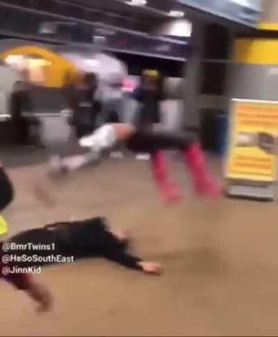 I approached Bruce with his girl for a pic and he attacked me. I just wanted a picture bro😞😞