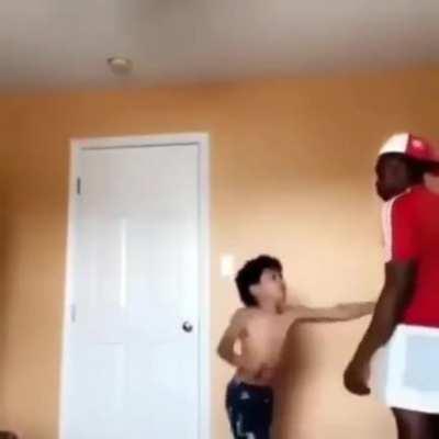 When your kid wants to play but you remember they kept you all night