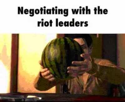 They like watermelons i guess