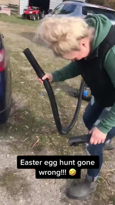 Easter egg hunt gone wrong