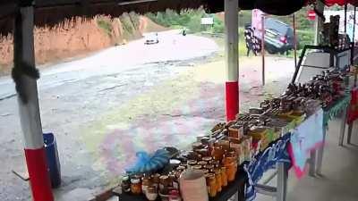 WCGW Stopping to see a cannon without putting the handbrake