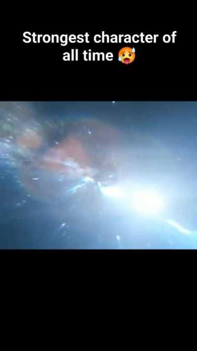 The strongest anime character of all time.