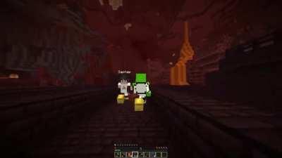 Waddlin&rsquo; through the nether