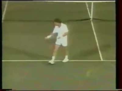 Jimmy Connors, and it counted.