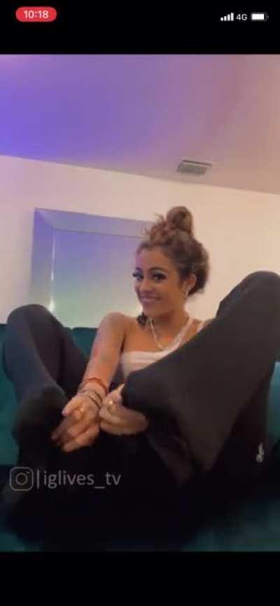 Malu toes extrait IG LIVES