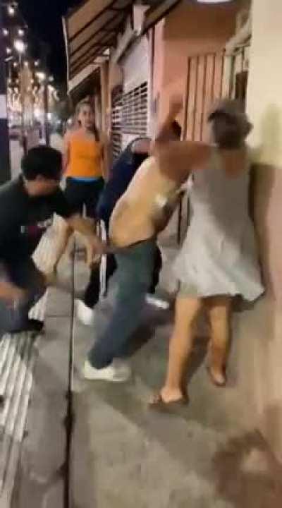 Just a regular beating, until....