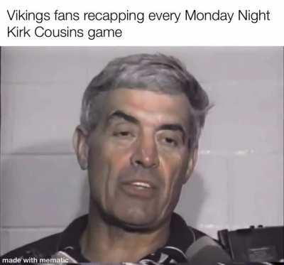 Monday Night Kirk Cousins recap for those who missed it