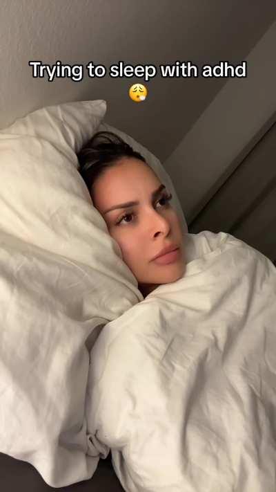Sleeping with ADHD should be considered full time job 😮‍💨
