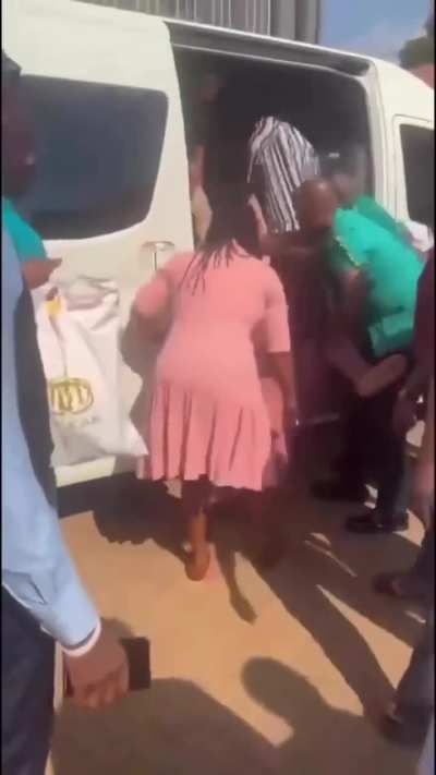 Woman Deported From Maryland Seen on Video Being Dragged in Ghana After ICE Deported Her, She Fled Sierra Leone Because There Was a Civil War There 30 Years Ago