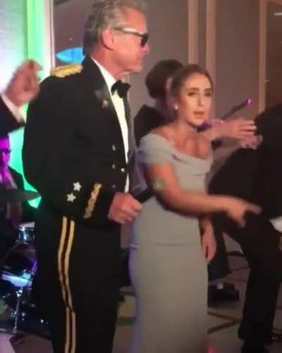 I like the little shake of his head in disapproval at the end.